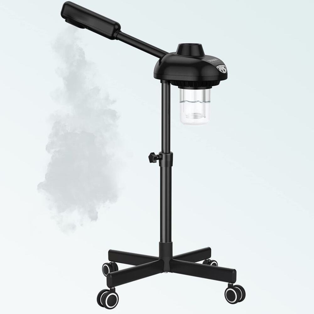 TASALON Steamer on Wheels for Professional Skin Rejuvenation, Facial Steamer ...